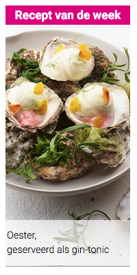 Recept van de week : Oester, geserveerd als gin-tonic