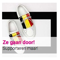 Ze gaan door! : Supporteren maar!