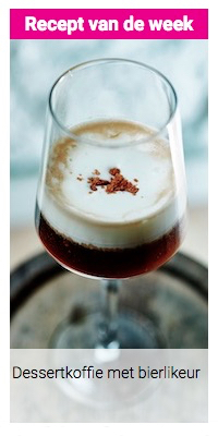 Recept van de week : Dessertkoffie met bierlikeur