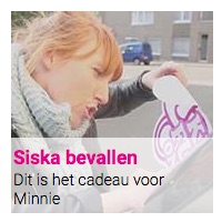 Siska bevallen : Dit is het cadeau voor Minnie